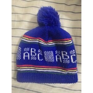 Vintage ABC Baby Pom Pim‎ Beanie Hat
